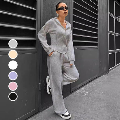 ✨Set vincitore composto da due pezzi: maglia da allenamento Dragkedja e pantaloni larghi da allenamento