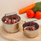🥩🧆 Stampo per Polpette in Acciaio Inox 304 - 6/12 Fori | Polpette Uniformi | Impugnatura Ergonomica | Compatto & Leggero | Ideale per Cucina, Cene in Famiglia & Feste | 11,3 × 6,5 cm / 14 × 8,5 cm ✨