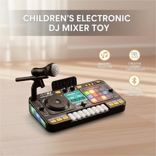 🔥Offerta natalizia a tempo limitato: 60% DI SCONTO!!!🔥Giocattolo Mixer DJ Elettronico per Bambini