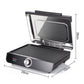 🔥 2200W fumo indoor grill con griglia antiaderente