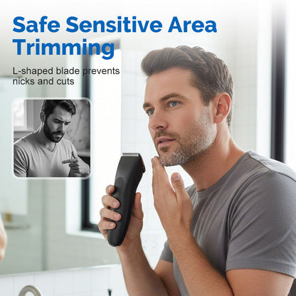 Trimmer per il corpo con display digitale per uomo