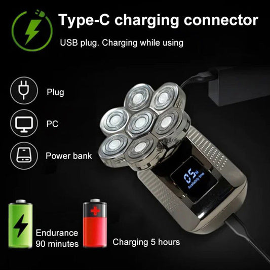 6 in 1 Rasatore elettrico