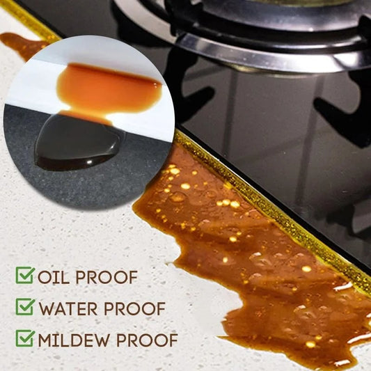 Nastro sigillante autoadesivo impermeabile e antimuffa per fughe di piastrelle in ceramica 🛠️✨ – Niente più fughe sporche! 🚫🦠 Facile fai-da-te, tenuta duratura per piastrelle, lavelli e vasche da bagno