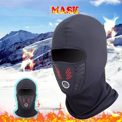 🎭 66% DI SCONTO! ❄️ Maschera Invernale Unisex Antivento – Copertura Totale, Termica & Perfetta per Sport Invernali 🏂