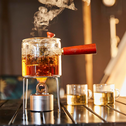 Set di bruciatori ad alcol portatili fai da te per esterni