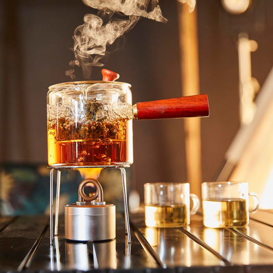 Set di bruciatori ad alcol portatili fai da te per esterni