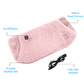 Pad riscaldante, cintura riscaldante elettrica ricaricabile USB, dispositivo di cintura elettrica, pad riscaldante di fissaggio, 3 livelli di calore, riscaldamento posteriore, pad riscaldante per donne e ragazze