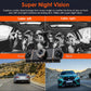 🔥 Dashcam per Auto a 3 Canali HD con Visione a 360° – Registrazione Fronte, Interno e Retro con WiFi, GPS e Visione Notturna 🚘📹