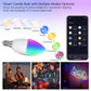WiFi Smart E14 6W/ E12 5W Candle LED Light Candelabra Bulb RGBCCT 2700-6500K Alexa Google Voice Control