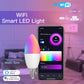 WiFi Smart E14 6W/ E12 5W Candle LED Light Candelabra Bulb RGBCCT 2700-6500K Alexa Google Voice Control