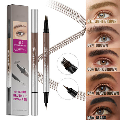 🏆⚡ Quasi esaurito! 50K+ venduti 💥 Penna liquida 2 in 1 per sopracciglia waterproof – La scorta sta finendo, assicurati la tua 💕