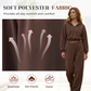 Completo da donna con felpa corta e pantaloni a gamba larga