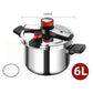 Pentola a pressione in acciaio inox versatile e sicura