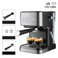 Macchina per caffè espresso domestica con lancia vapore