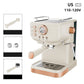 Macchina per caffè espresso domestica con lancia vapore