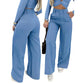 ✨ SCONTO DEL 50%! 👖 Pantaloni da donna a vita alta e gamba larga – Taglio fluido, antipiega ed eleganti per il tempo libero e il lavoro 💼