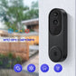 Telecamera video wireless con riconoscimento facciale AI, Wi‑Fi a 2,4 GHz, audio bidirezionale, batteria ricaricabile, visione notturna, notifiche in tempo reale, rilevamento del movimento, impermeabile secondo lo standard IP65