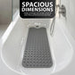 Tappetino da Bagno Antiscivolo 100x40 cm con Ventose per Vasca e Doccia