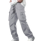 Pantaloni da lavoro tattici da uomo, adatti a tutte le stagioni, aderenti, in stile sportivo, in tessuto intrecciato, resistenti, con tasche con cerniera, per escursionismo, viaggi, abbigliamento casual da esterno
