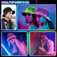 🚀 Futuro dello stile 2026 | Cappello da pescatore in fibra ottica luminosa | Illumina la notte 🌈