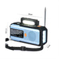 📻 Radio di Emergenza Solare a Manovella ☀️ FM/AM/WB con Torcia LED e Power Bank 2000mAh | Allarme SOS & Lampada Lettura per Blackout, Campeggio, Tempeste e Sopravvivenza 🏕️