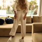 Tuta casual con cappuccio da donna