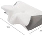 Cuscino per il collo in memory foam 1pz, Cuscino per il collo con design traspirante, Cuscino per il collo comodo e di sostegno, Cuscino da letto per chi dorme sul fianco e sulla schiena