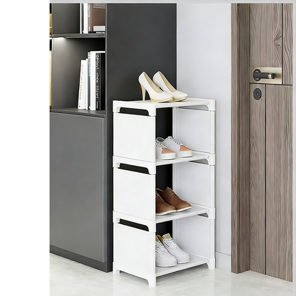 👠 SCONTO DEL 50% IN QUESTO MOMENTO! 🚪 Scarpiera verticale per l'ingresso – Salvaspazio, robusta struttura in metallo e facile da montare 👟