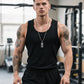 Canotta fitness in cotone da uomo