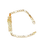 💎 Sconto del 50%! 💎 Bracciale Figaro Link – Catena unisex color oro con icone religiose, resistente e ipoallergenico (3 finiture) ⛓️🙏