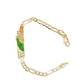 💎 Sconto del 50%! 💎 Bracciale Figaro Link – Catena unisex color oro con icone religiose, resistente e ipoallergenico (3 finiture) ⛓️🙏