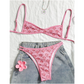 🥳2026 HOT SALE🥳💞50K+ SOLD!👵🏖️ 49% OFF! Boho Tile Print Backless Bikini – Adjustable straps, flattering bralette top. Unique vintage print, soft & quick-dry fabric. Feel confident & stylish by the water. 🌸✨