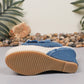 Sandali da donna casual con plateau in denim – Tacco comodo da 10 cm, suola antiscivolo e fibbia regolabile 👟💙