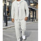 🔥Offerte speciali imperdibili: completo casual con giacca a maniche lunghe e pantaloni