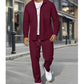🔥Offerte speciali imperdibili: completo casual con giacca a maniche lunghe e pantaloni