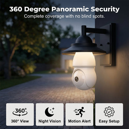 Lampadina wireless con telecamera di sicurezza