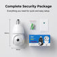 Lampadina wireless con telecamera di sicurezza