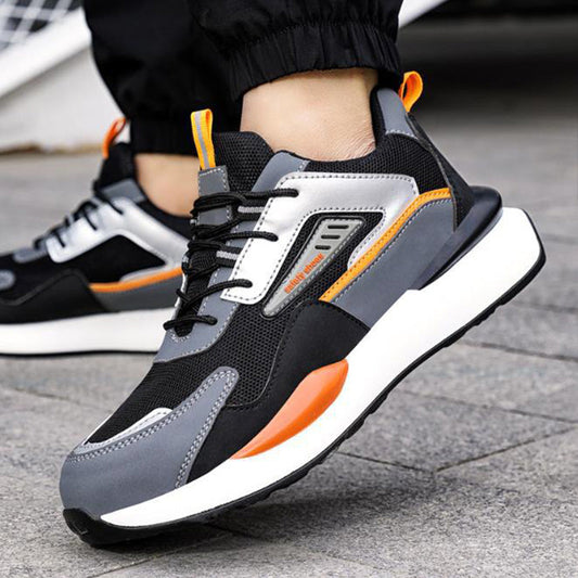 👟 Sconto del 60%! 🔨 Scarpe antinfortunistiche indistruttibili di alta qualità – Scarpe da lavoro leggere con puntale in acciaio 🦺