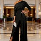 👗 ORA SCONTATO DEL 50%! ✨ Elegante tuta monospalla da donna – Gamba ampia e fluida, dettaglio gonna a portafoglio e tessuto traspirante di alta qualità per un look chic 💃