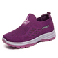 Scarpe slip-on ortopediche con supporto plantare in Fly Knit intrecciato