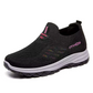 Scarpe slip-on ortopediche con supporto plantare in Fly Knit intrecciato