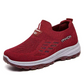 Scarpe slip-on ortopediche con supporto plantare in Fly Knit intrecciato