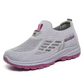 Scarpe slip-on ortopediche con supporto plantare in Fly Knit intrecciato