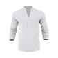 T-shirt Henley casual da uomo 🔥