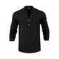 T-shirt Henley casual da uomo 🔥