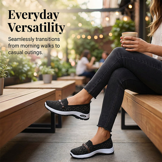 👟 SCONTO DEL 50% PER UN PERIODO LIMITATO! 🌸 Ballerine da donna traspiranti in mesh, facili da indossare – Leggere, flessibili e antiscivolo ✨