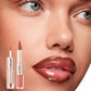 Rossetto opaco e lucidalabbra 2 in 1