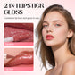 Rossetto opaco e lucidalabbra 2 in 1