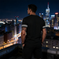 ✨ Sconto del 56%🔥 Set da uomo a 2 pezzi: maglietta a righe e pantaloncini