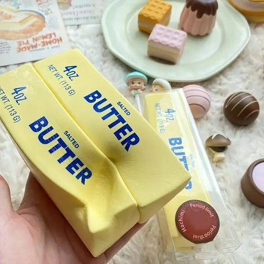 💞 50K+ VENDUTI! ⚡🧈💛 La texture irresistibile – Butter Stick ultra-morbido a ritorno lento per alleviare lo stress!
